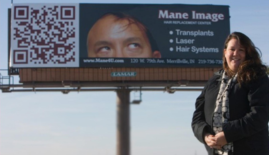Mane Image Hair QR Code